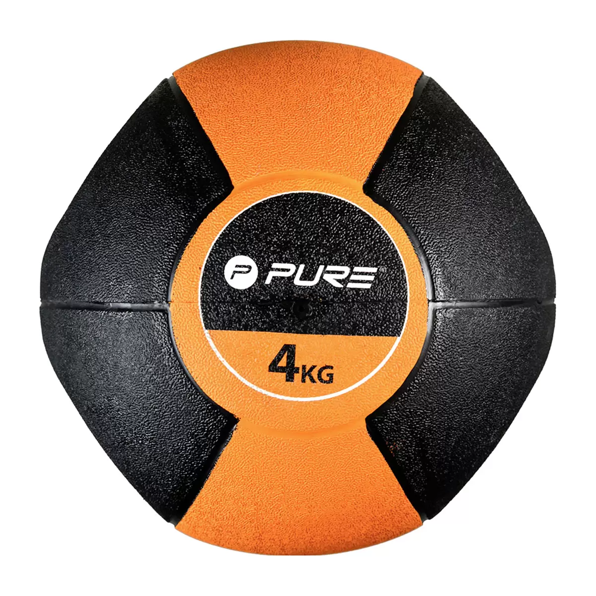 Medizinball mit Griffen Pure2Improve orange,schwarz
