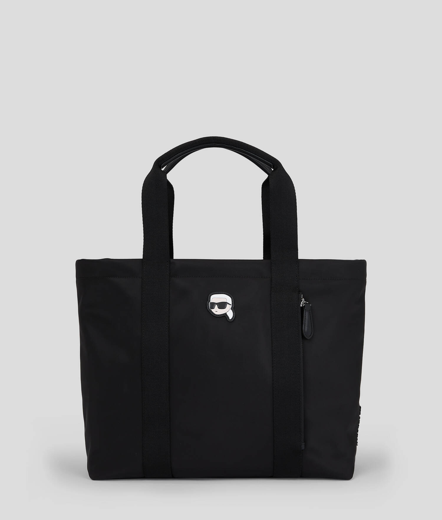 GRAND CABAS EN NYLON ZIPPÉ SUR LE DESSUS K/IKONIK