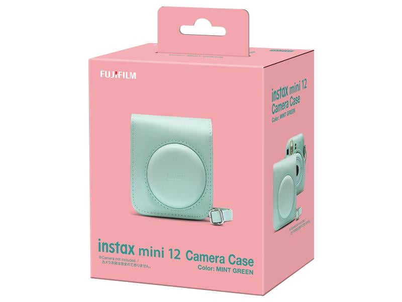 Fujifilm Kameratasche Instax Mini 12 Grün Kompakte Tasche für Instax Mini 12