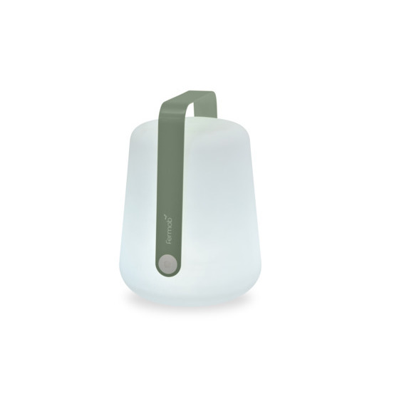Lampe nomade Balad en plastique vert cactus - H.38xD.28 cm