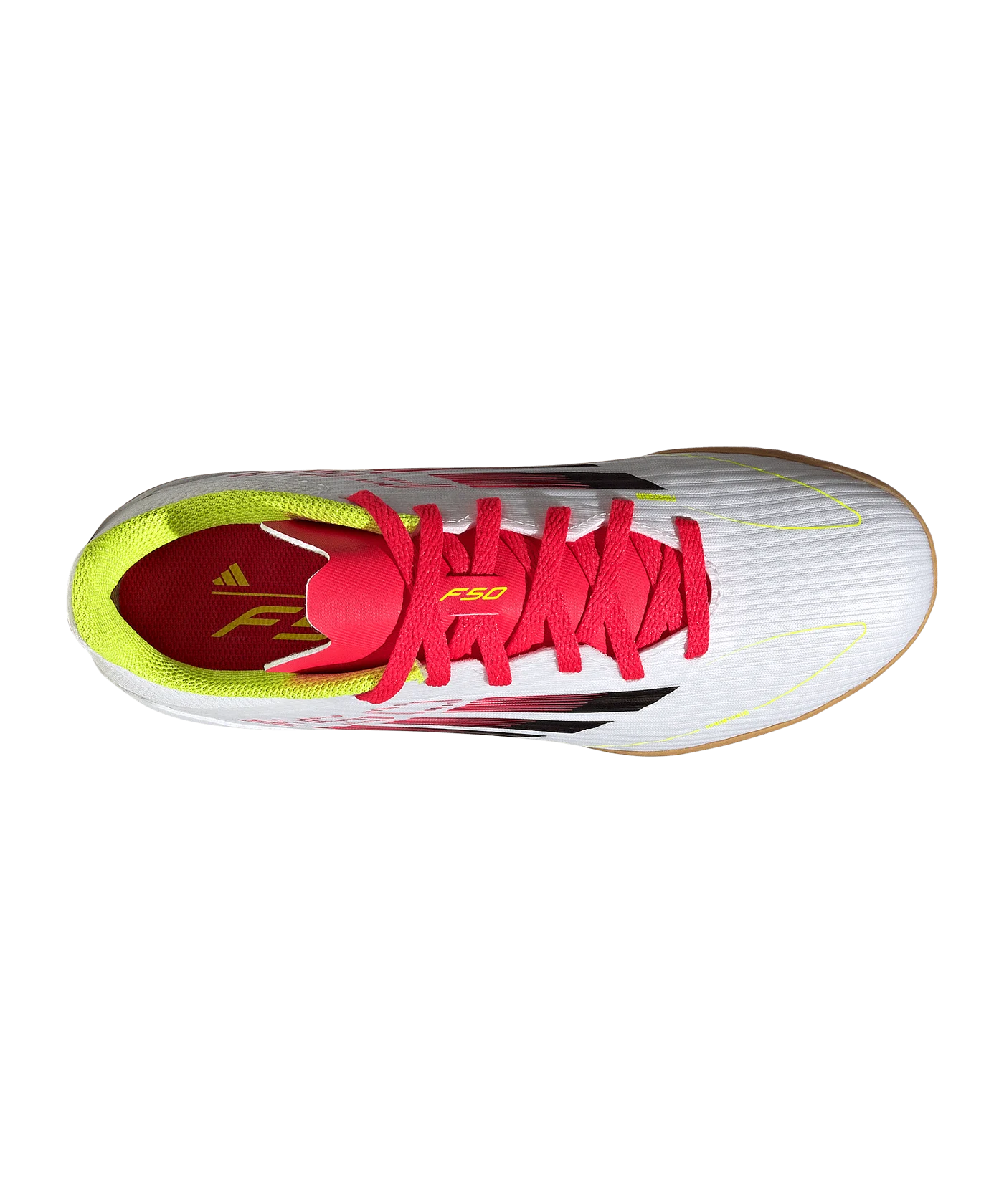adidas F50 League IN Pure Victory Kids Weiss