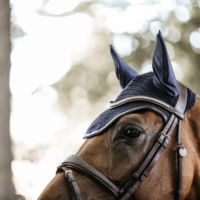 Oornetje Kentucky Wellington Leather Donkerblauw