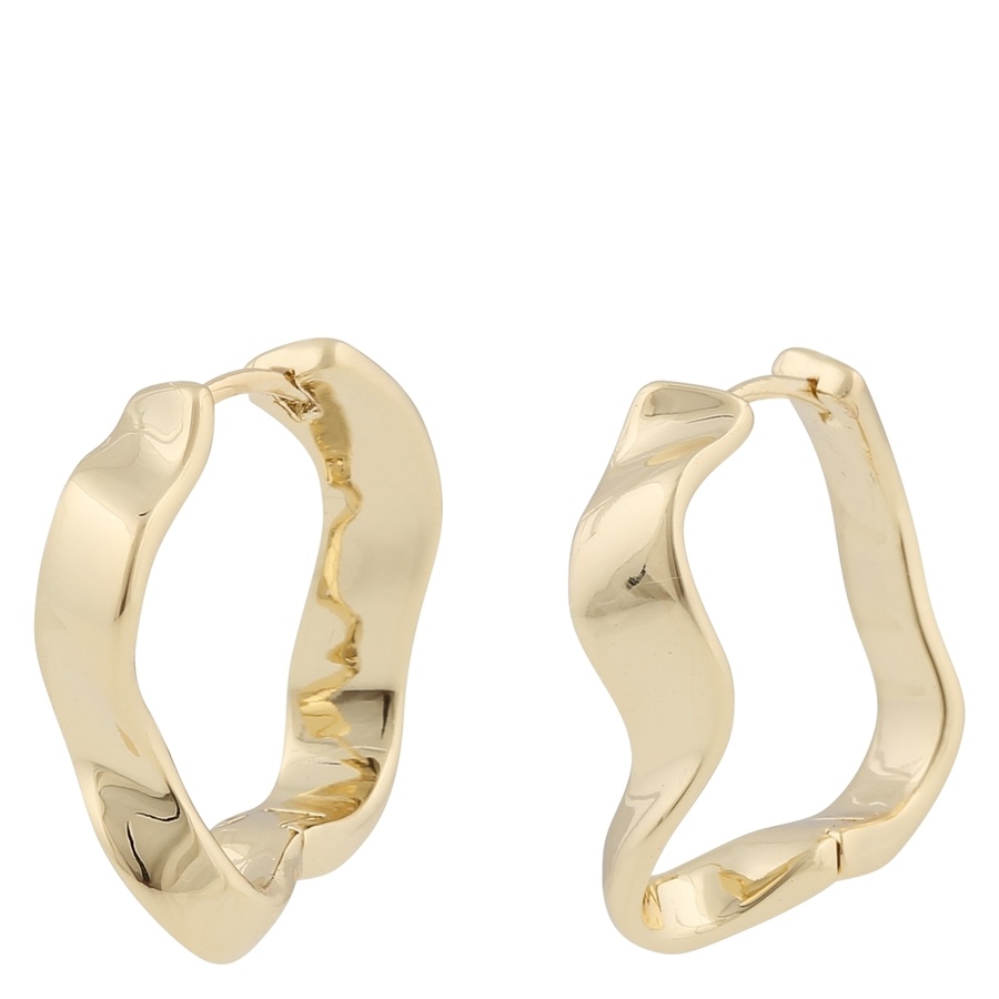 Snö Of Sweden Stina Ring Earring Plain Gold