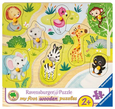 Ravensburger Puslespill Zoodyr 8 Biter
