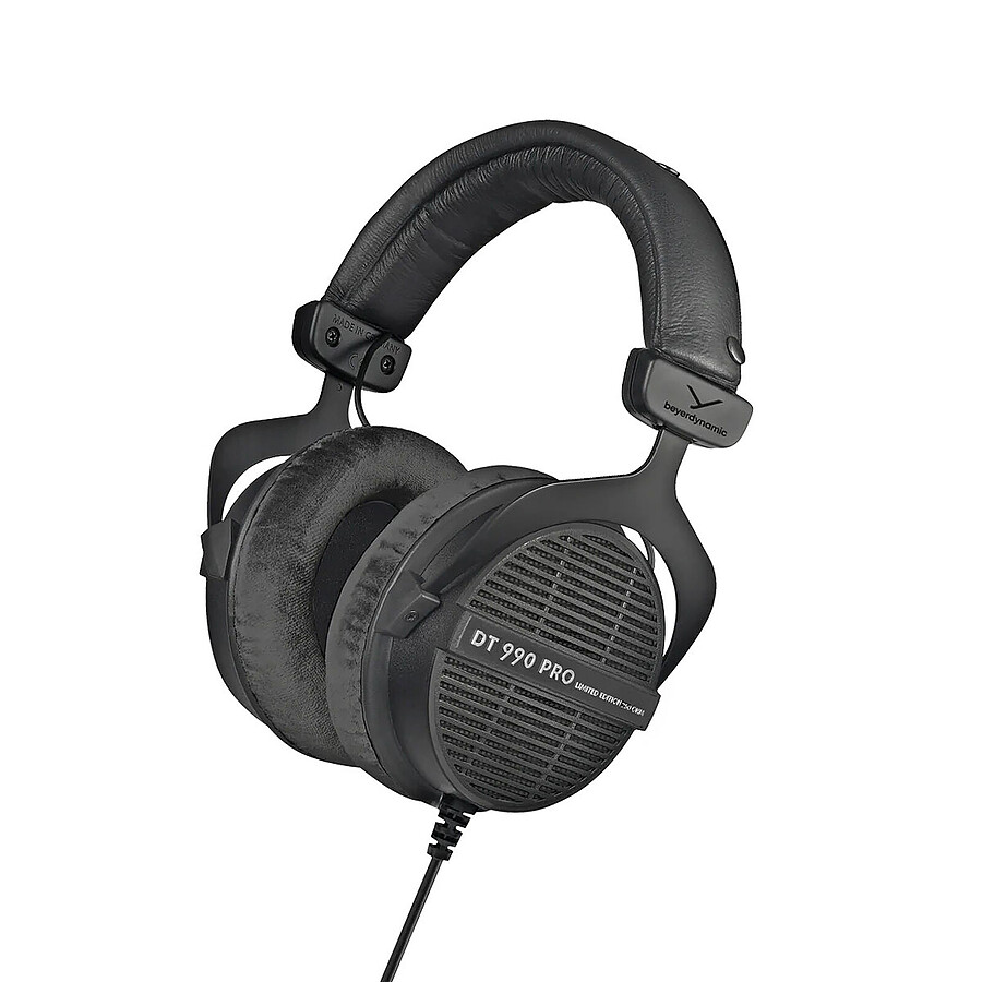 Beyerdynamic DT 990 PRO Black Edition 250 Ohms (Edition Limitée) Noir + Real Cable i-DAC 192 kHz