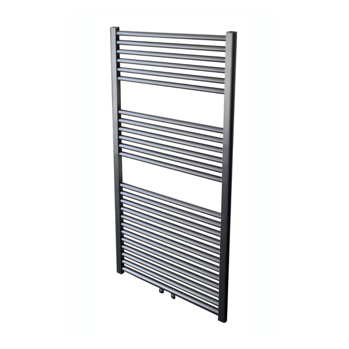Sanicare design handdoekradiator 60x120cm midden aansluiting gunmetal