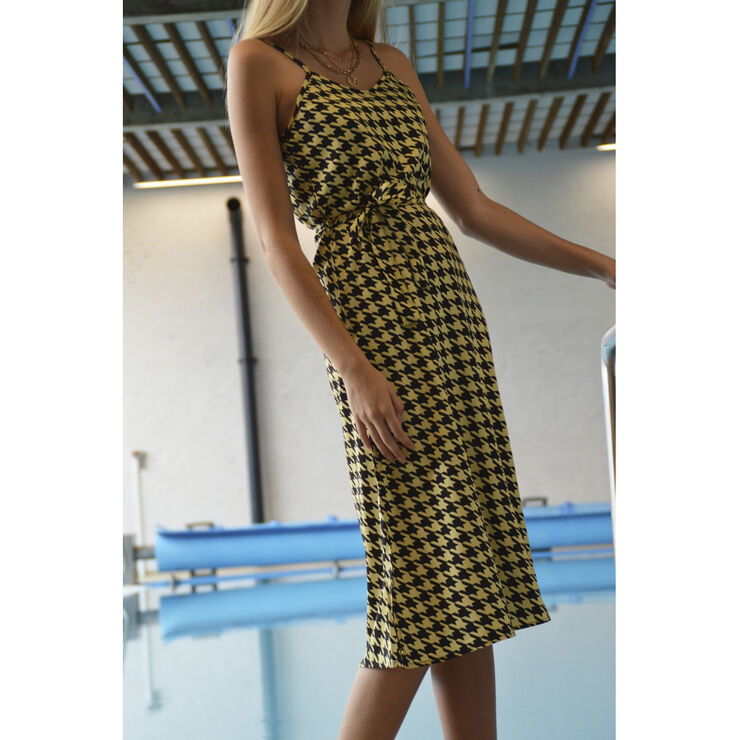 Costbart NALA SL DRESS Pale banana