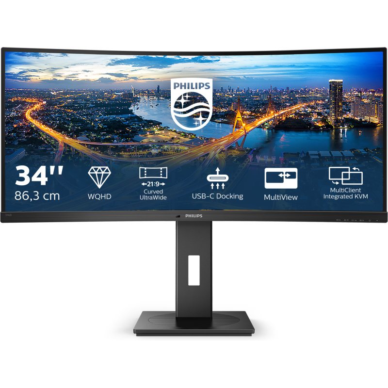Philips B Line 346B1C/00 écran plat de PC 86,4 cm (34