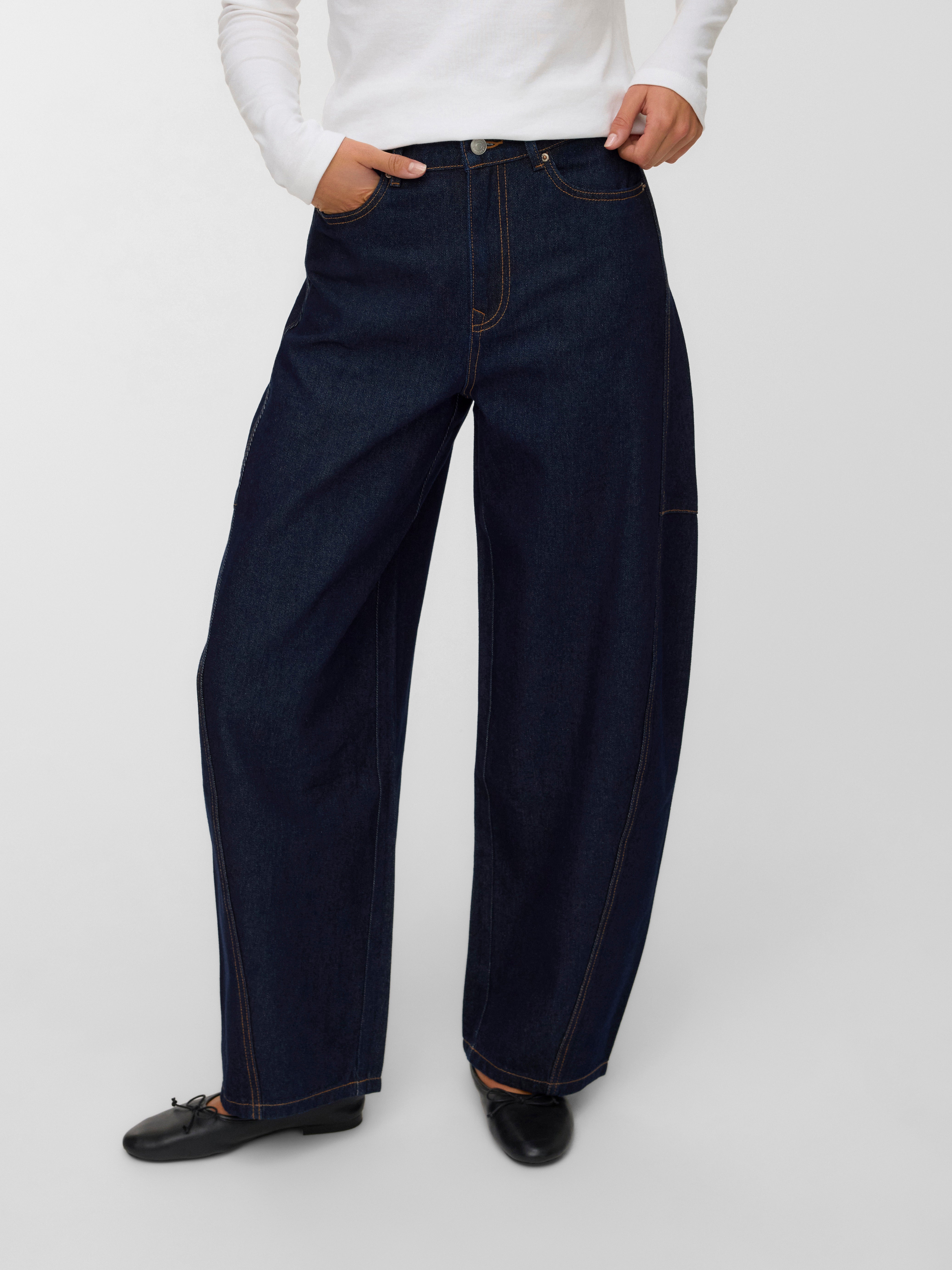 VMKAITLIN High rise Barrel fit Jeans