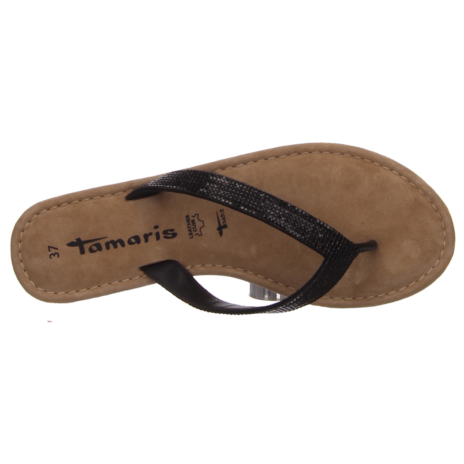 Tamaris Zehentrenner schwarz schwarz