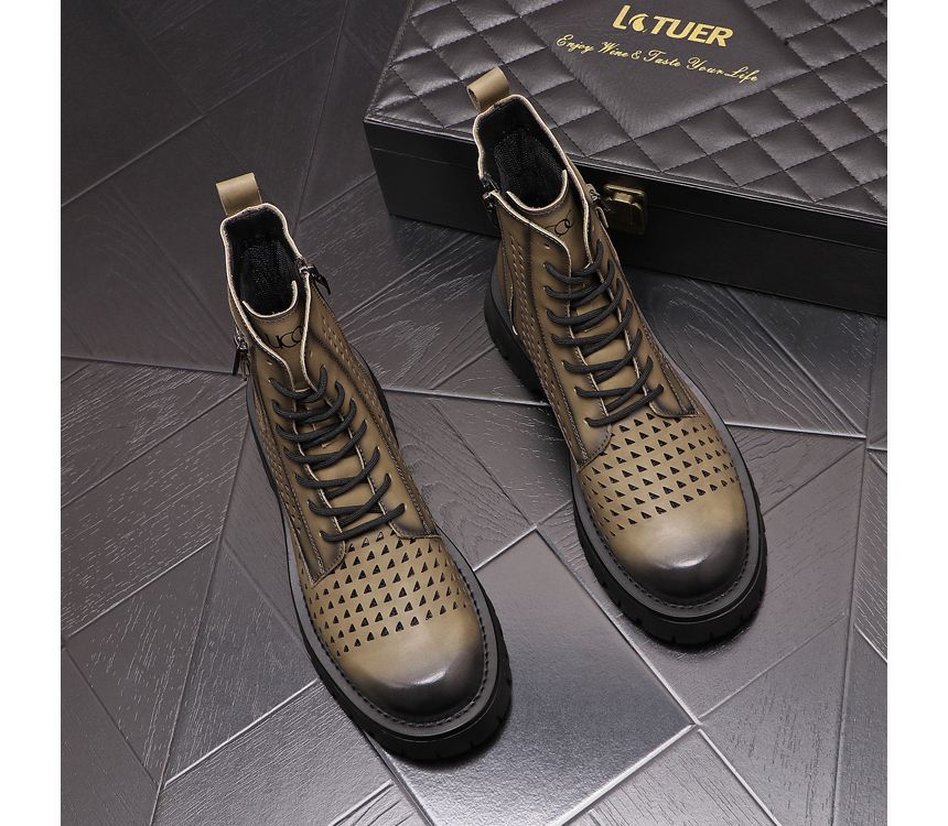 Mr Ozera - Veterlaarzen met studs