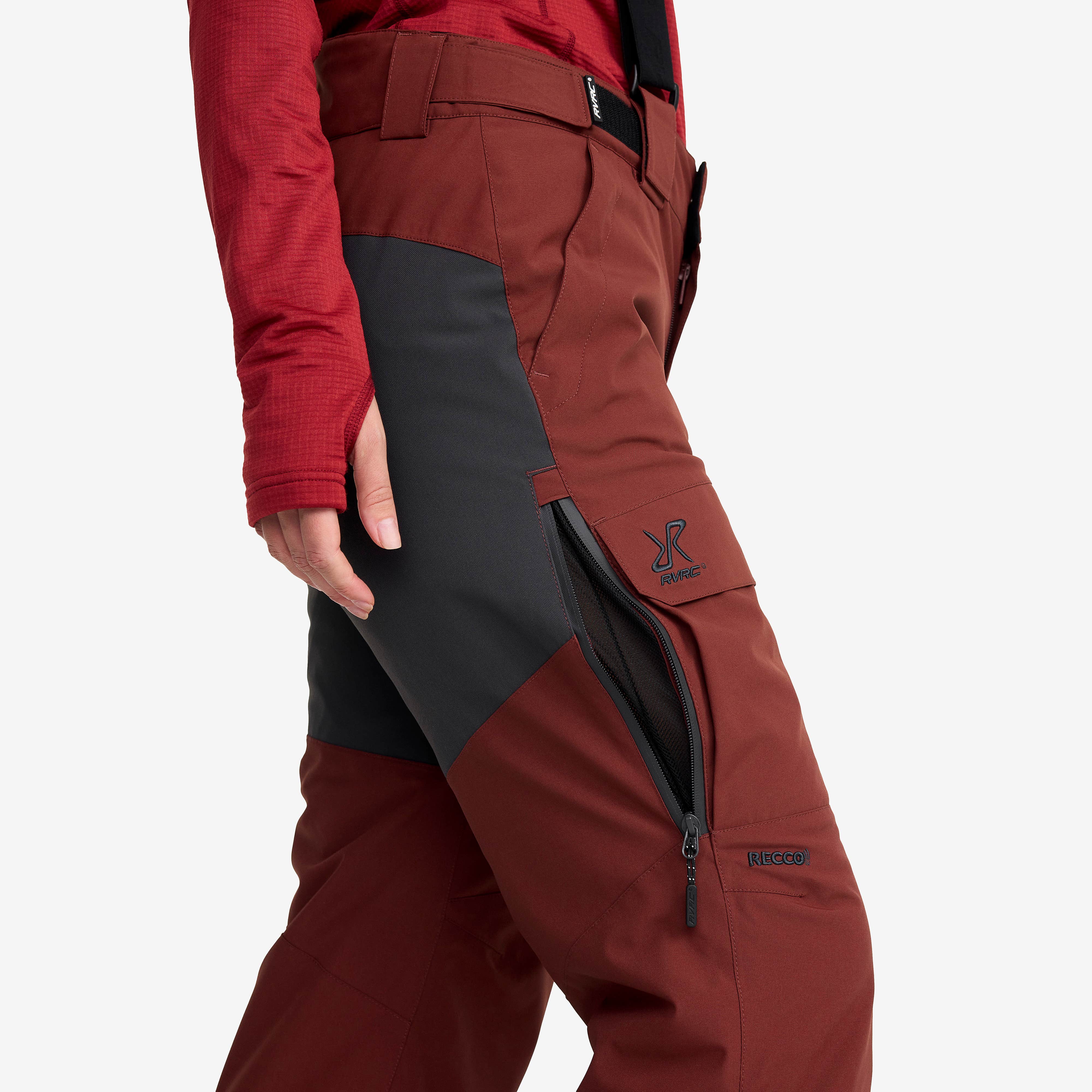 Halo 2L Insulated Ski Pants Dame Earth