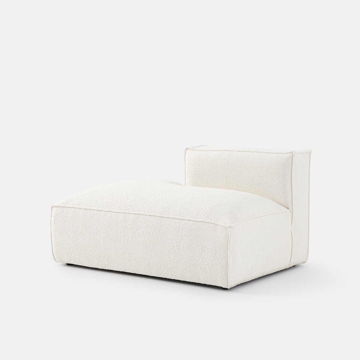 LA REDOUTE INTERIORS<br>Linker modular recamiere, bouclette, Seven