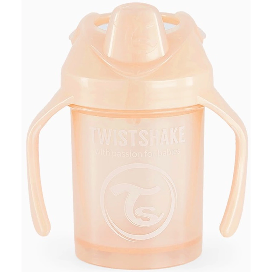 Twistshake Trinkbecher Mini ab 4 Monate 230 ml, Champagne