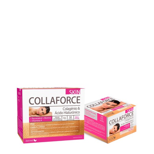 Collaforce Skin 30 Saquetas   OFERTA Skin Creme Noite e Dia 50ml
