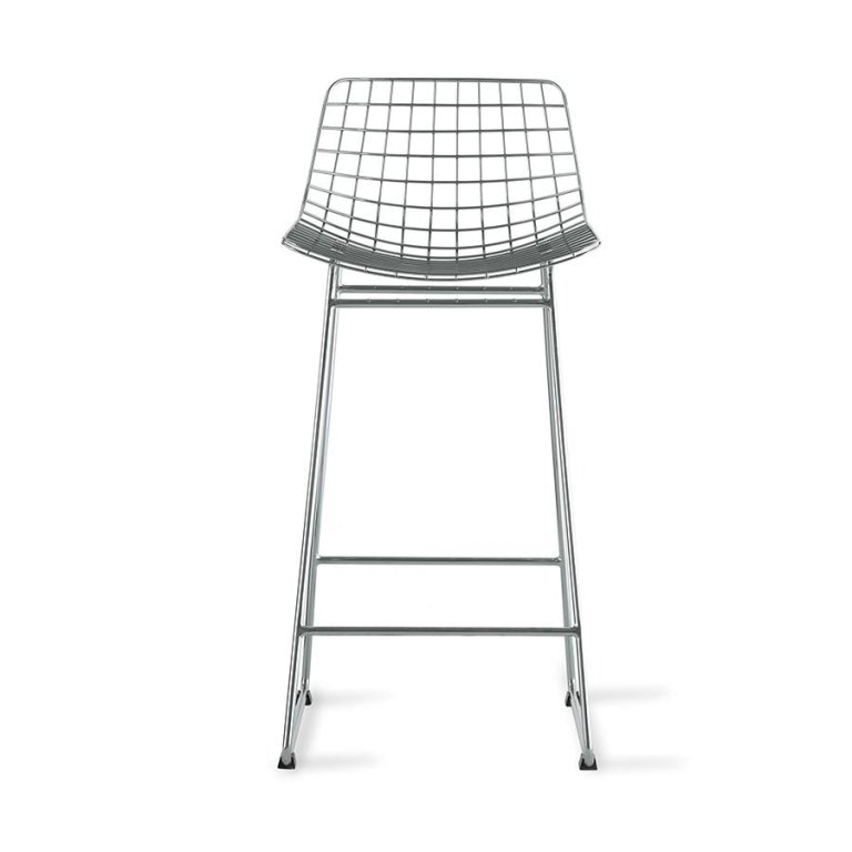HKliving Wire barkruk zwart
