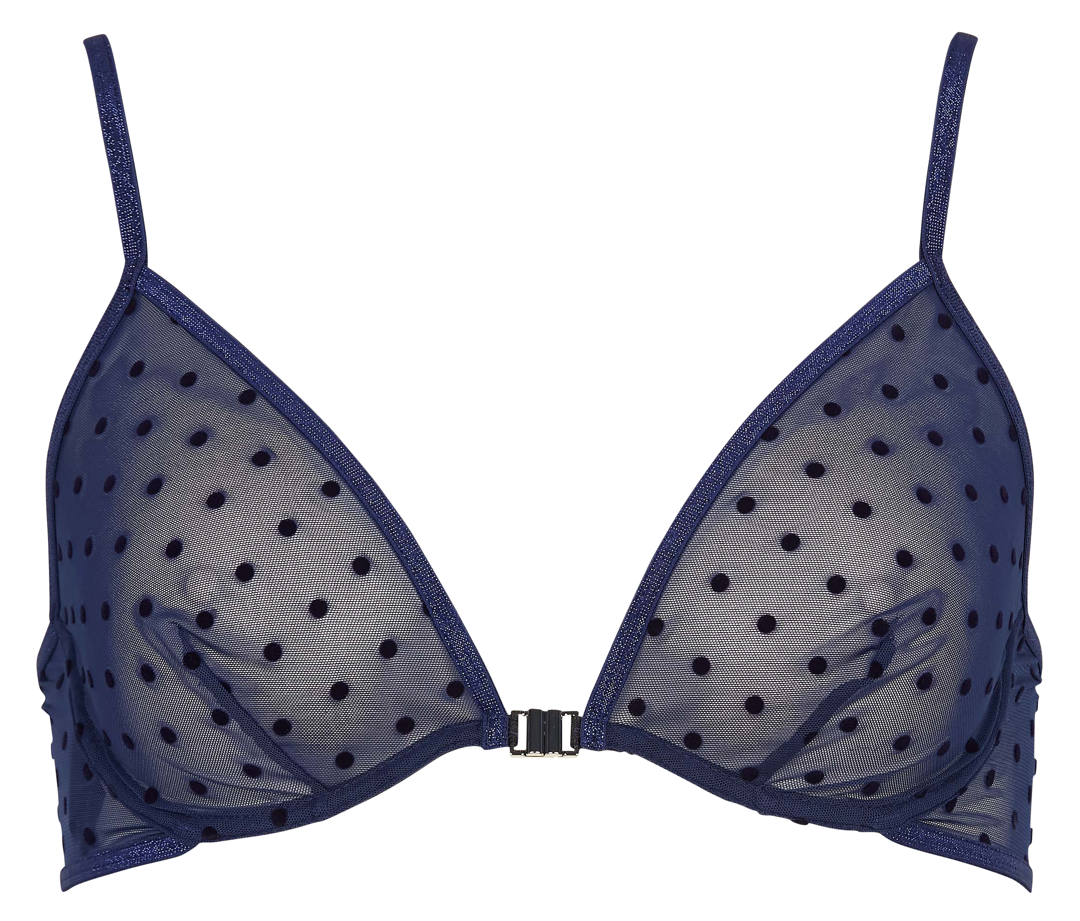 JACK - Soutien-gorge en tulle à pois | Multicolore