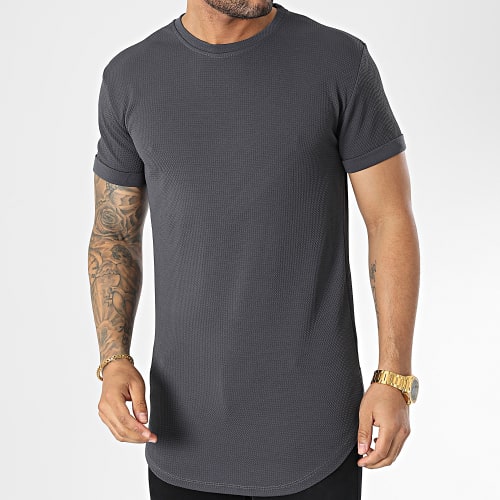 Tee Shirt Oversize Gris Anthracite