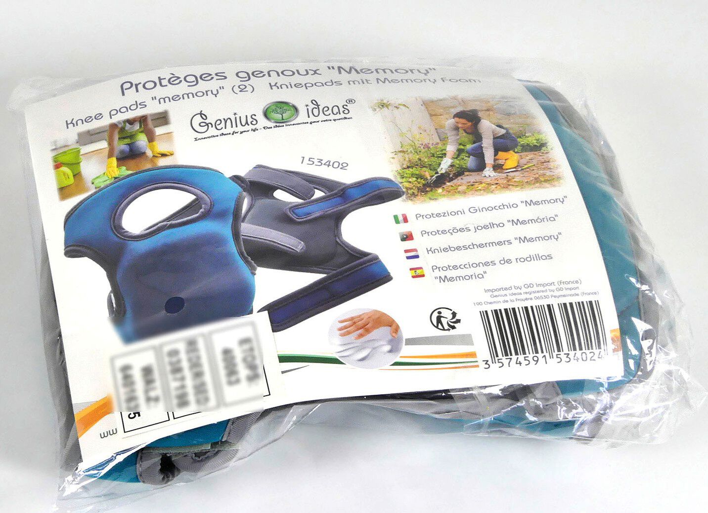Knieschoner mit Memory-Schaum