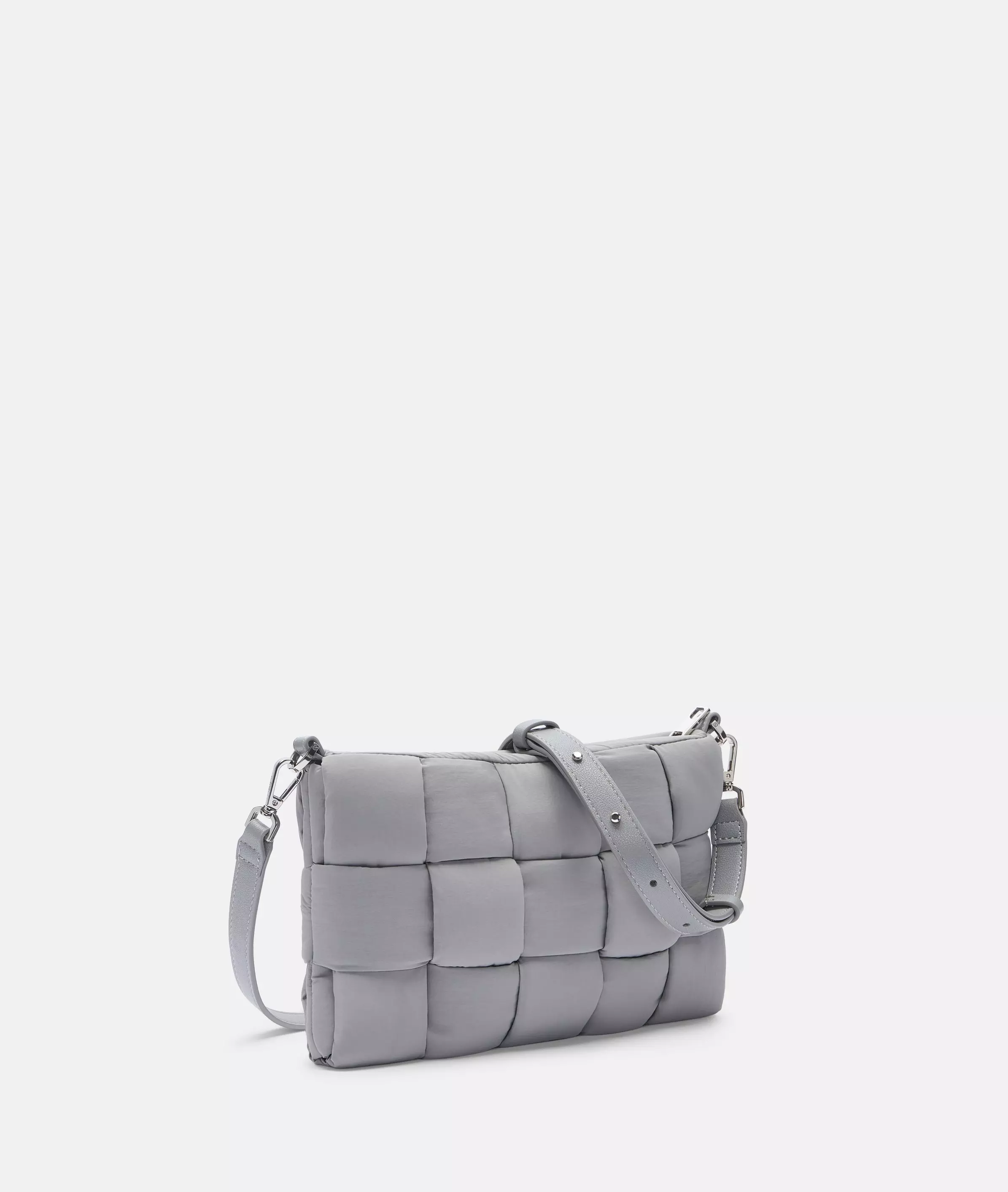 Nylon Bo Crossbody S Nylon shoulder bag with padded quilting
