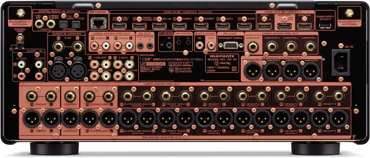 Marantz Amp   AV 10 Amplis home-cinéma