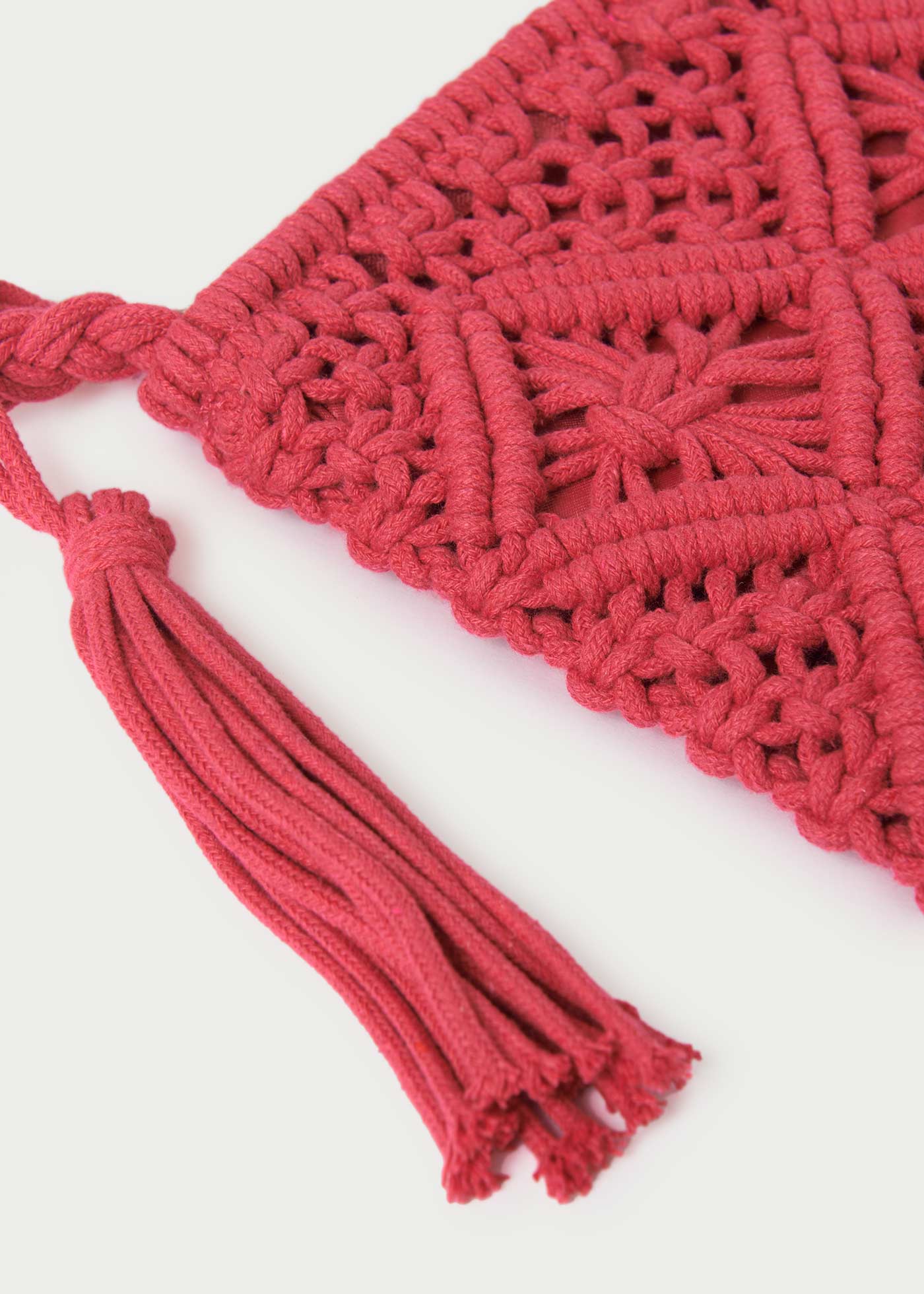 Bolsa de crochê para menina