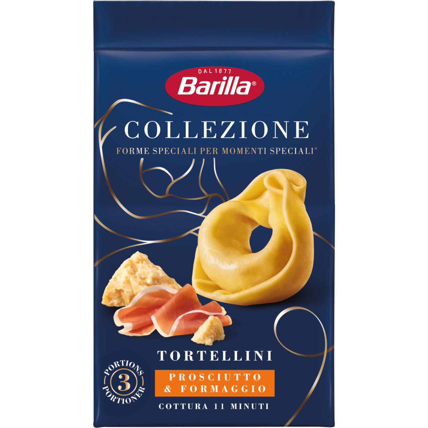 Barilla Collezione Tortellini prosciutto & formaggio