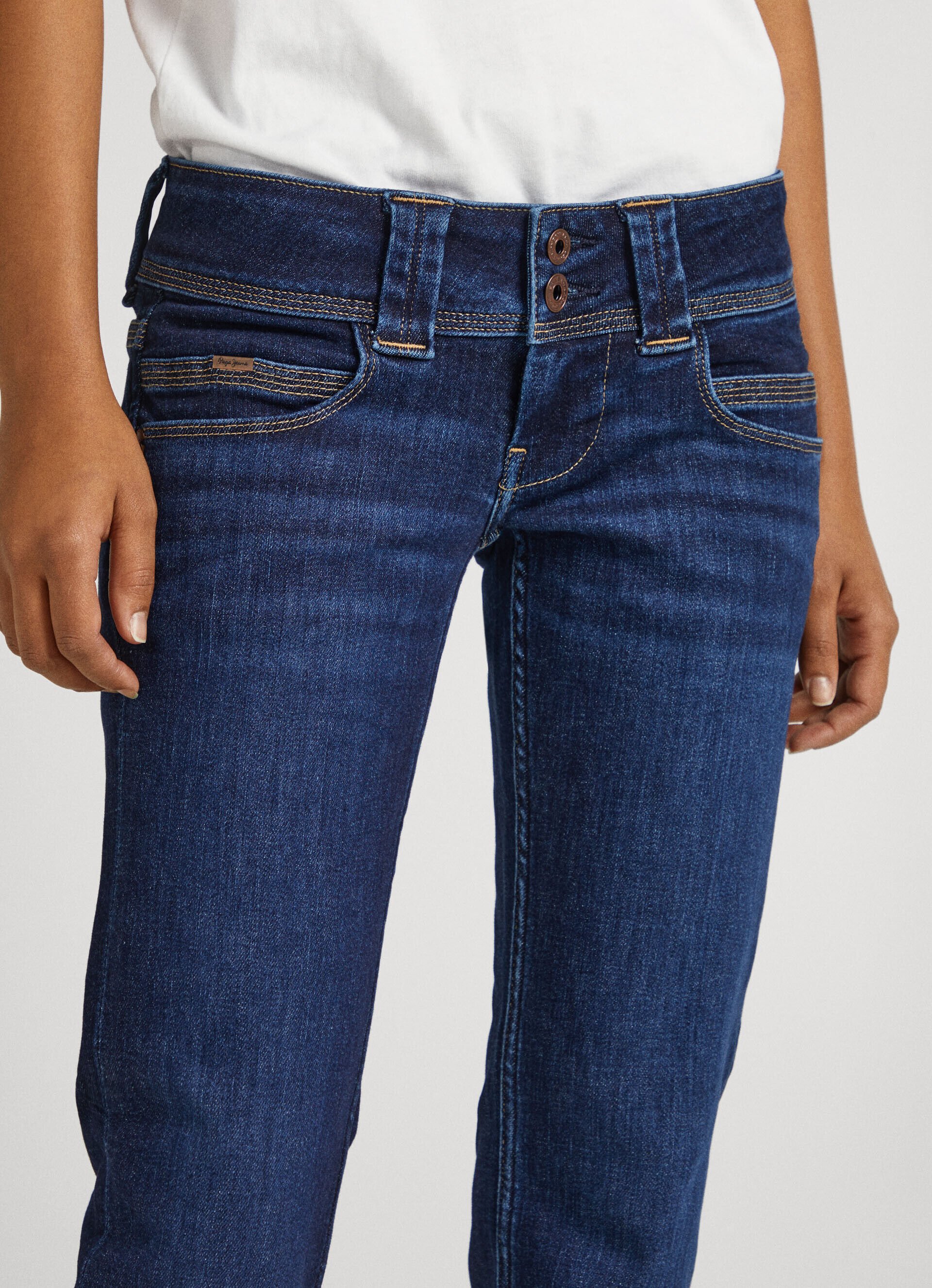 JEANS VENUS FIT REGULAR TIRO BAJO - denim