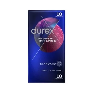Durex Orgasm'Intense - 10 Préservatifs