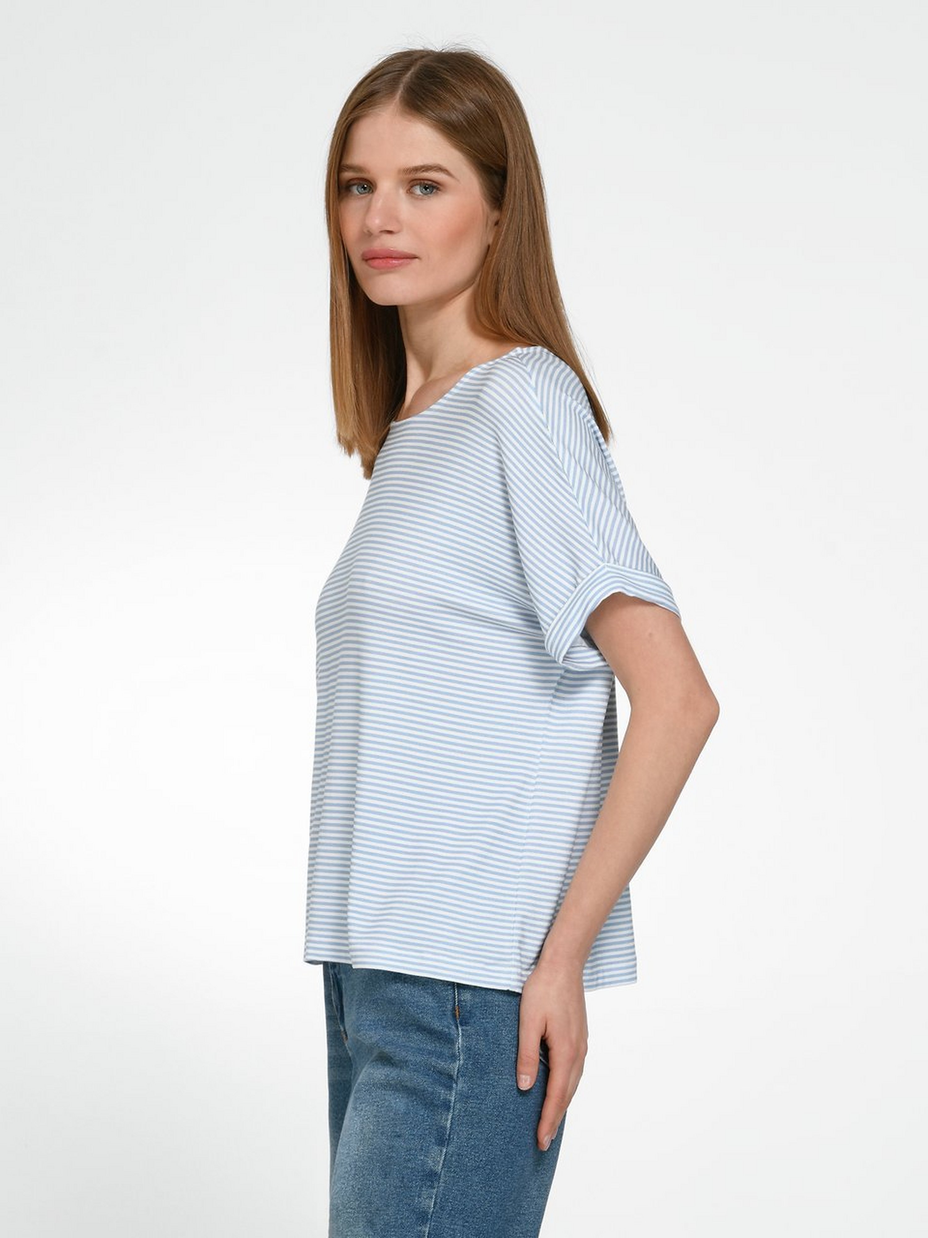 Rundhals-Shirt