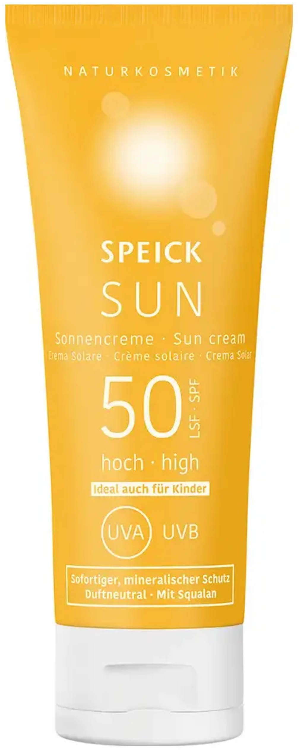 SPEICK  SUN Sonnencreme LSF 50+, 60 ml
