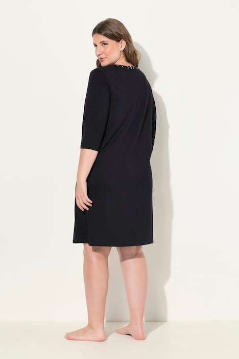 Bigshirts, 2er-Pack, Rundhals/V-Ausschnitt, 3/4-Arm