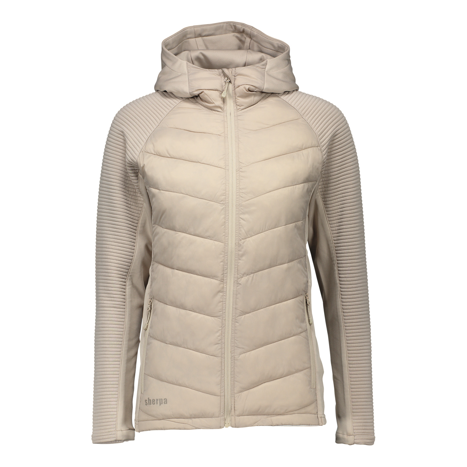 Sherpa Damen-Hybridjacke Tilitso L, beige