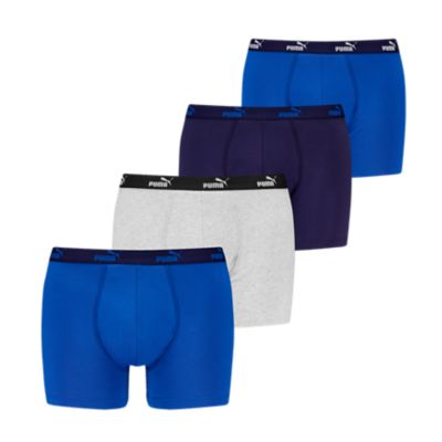 PumaPromo Solid Boxer 4er - blau