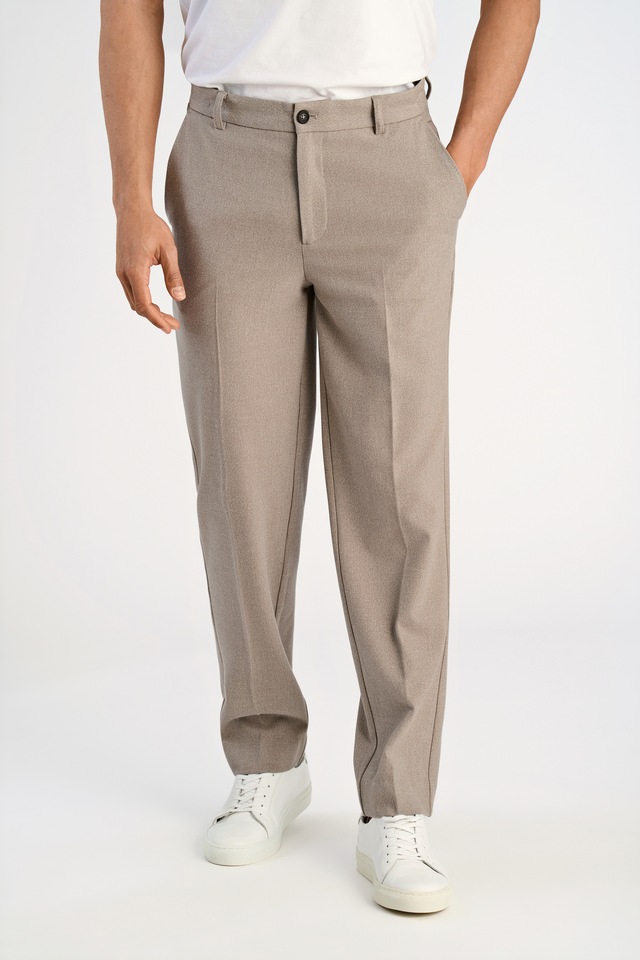 LINDBERGH Chinohose  mit Bundfalte und Stretch
