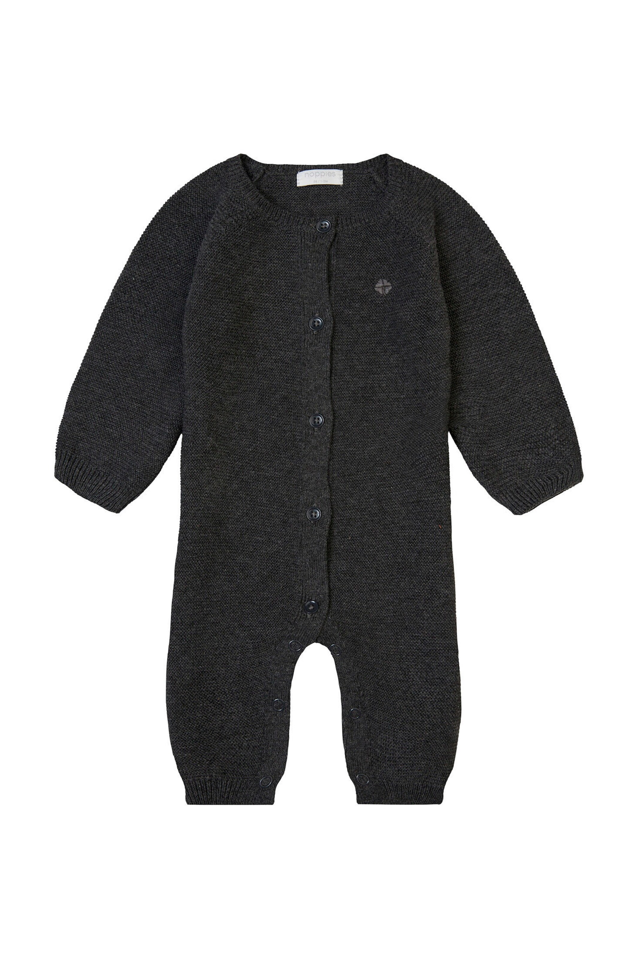 Noppies Baby Strampler Monrovia Dark grey melange