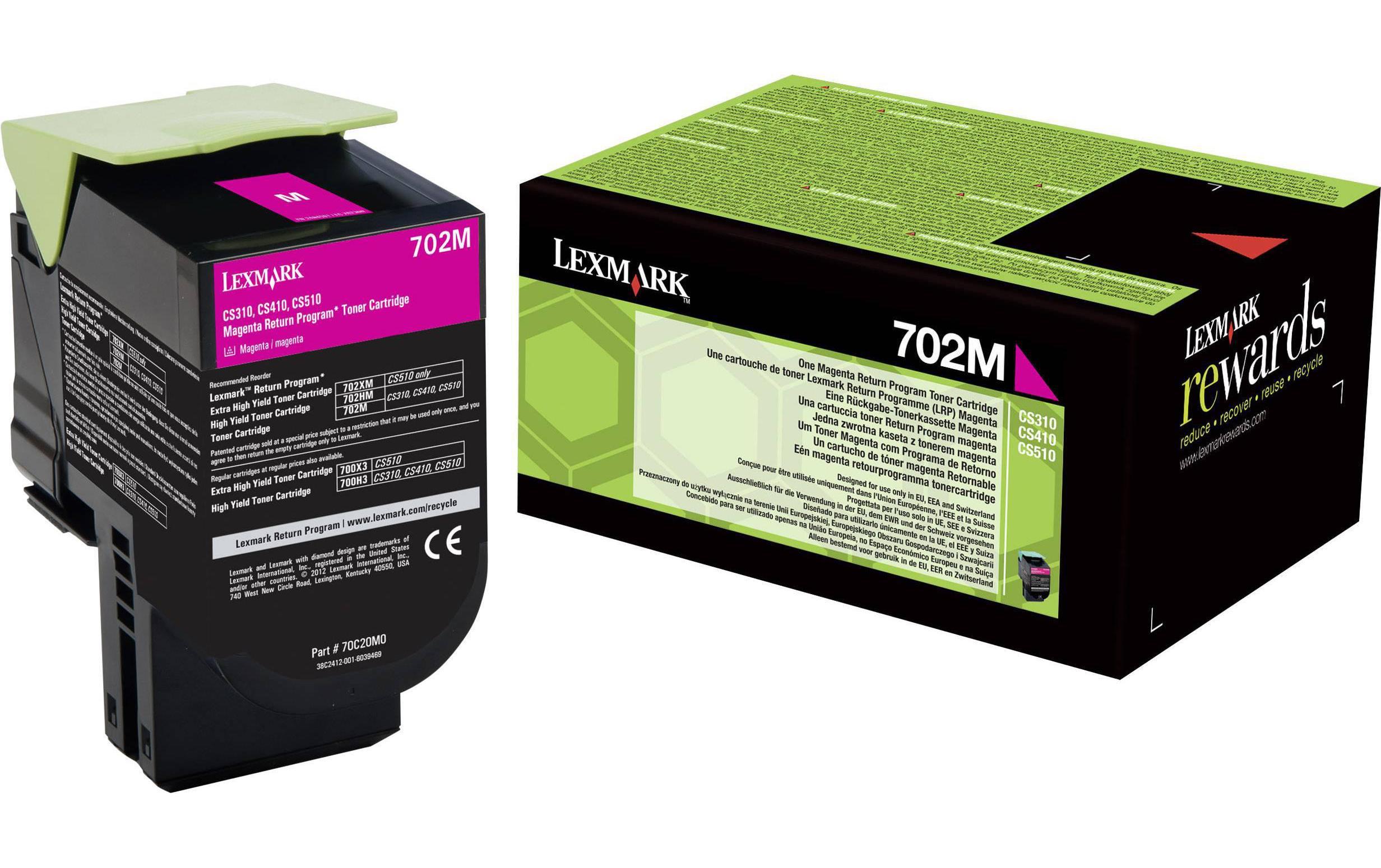 Toner 70C20M0 MagentaToner, magenta