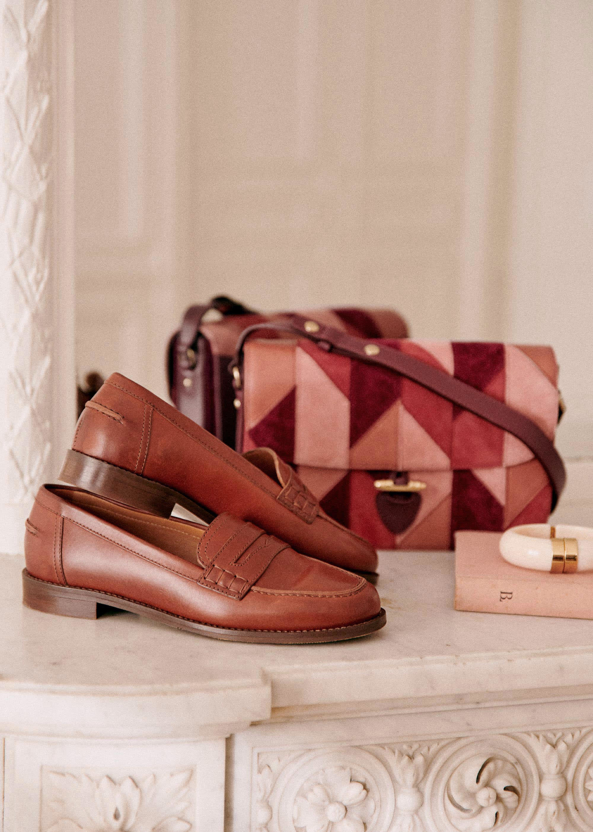 Mocassins André - Cuir Naturel Heritage - SOULIERS/SOULIERS Mocassins 5906308