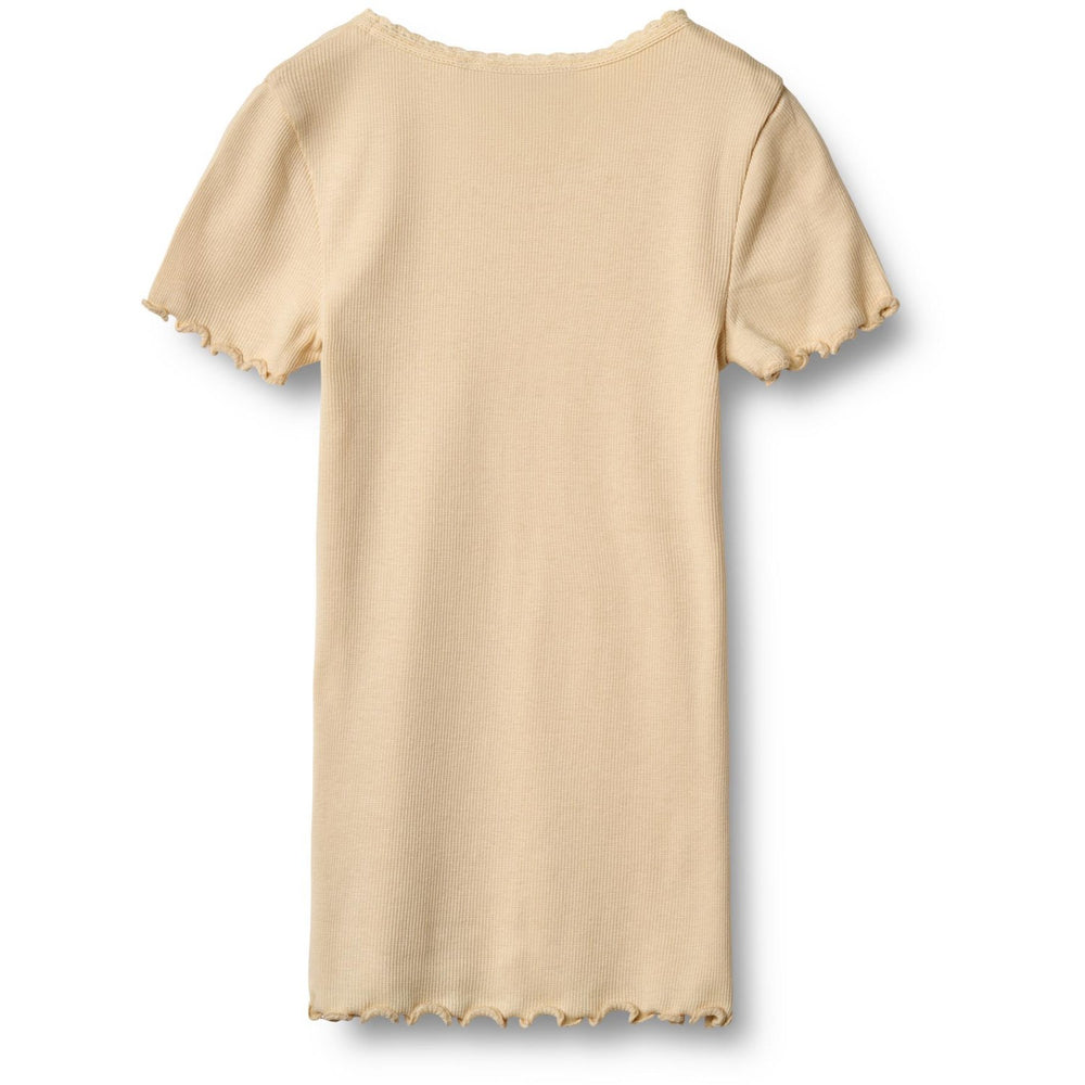 Køb Wheat Macadamia Rib T-shirt S/S Katie
