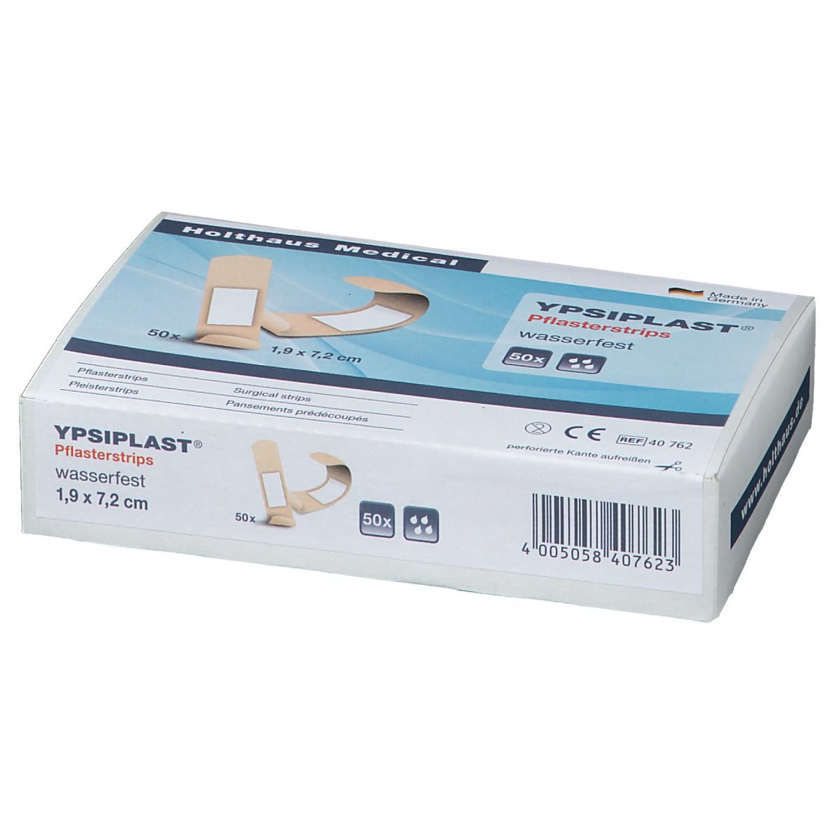 YPSIPLAST® Pflasterstrips, wasserfest 1,9 cm x 7,2 cm