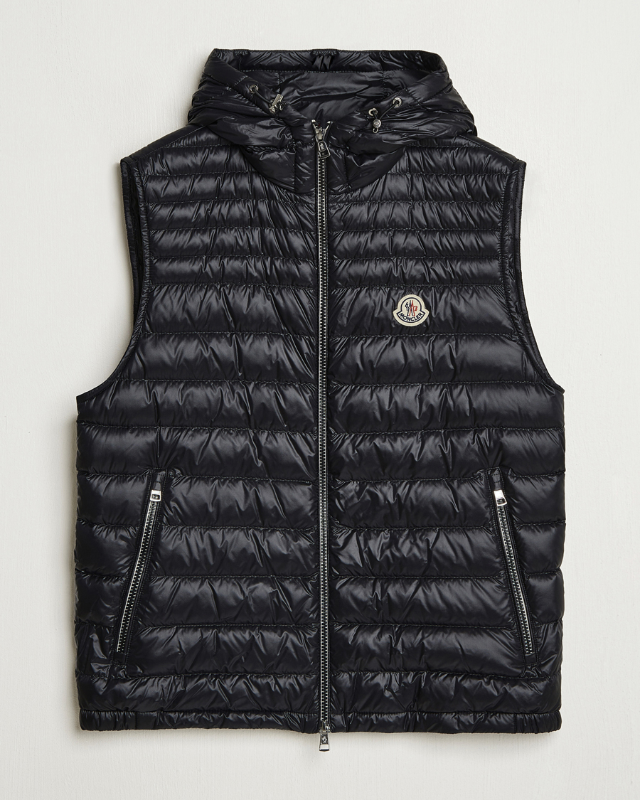 Moncler Orant Down Vest Black
