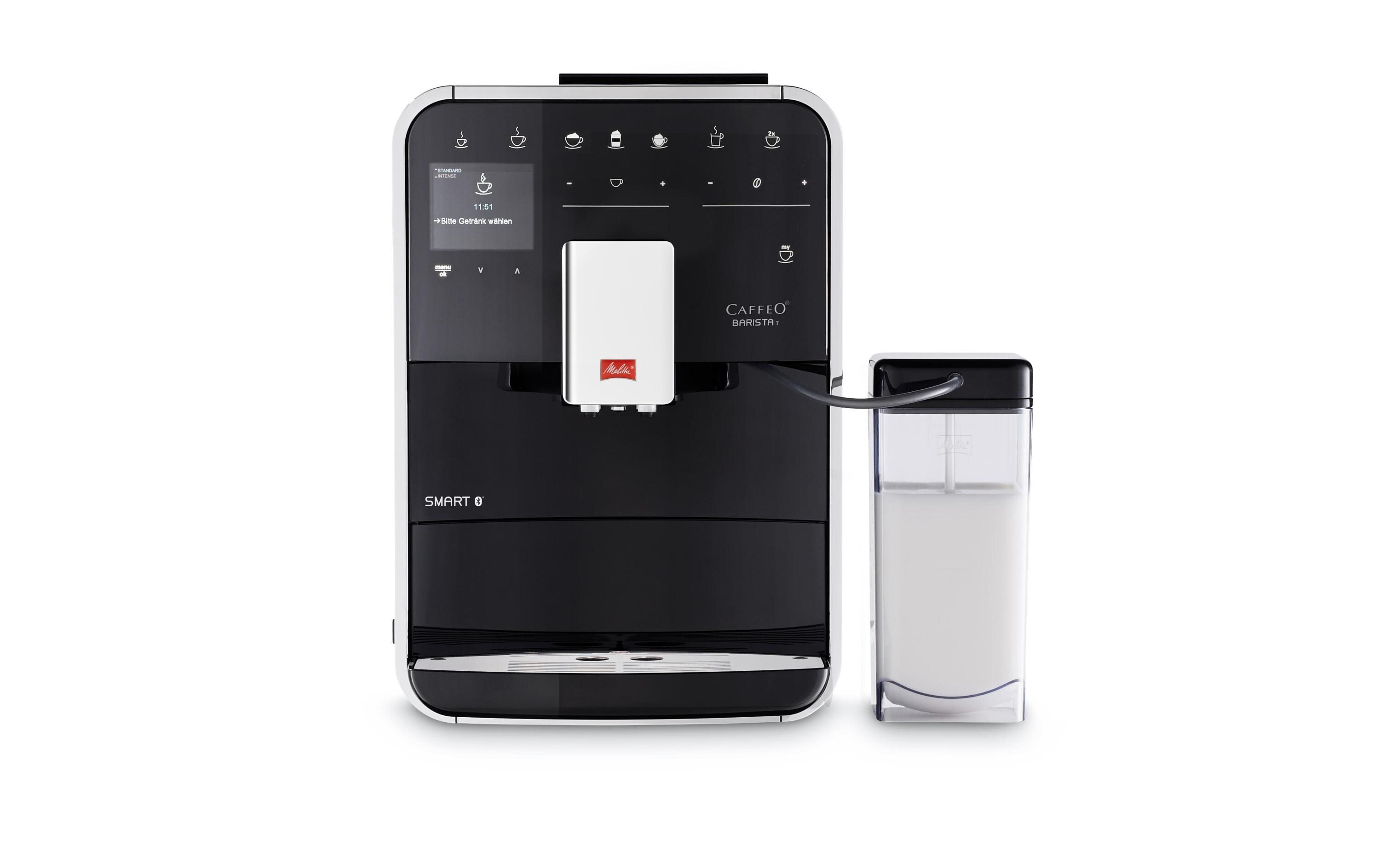 Kaffeevollautomat Barista T Schwarz<br>Kaffeemaschine mit Bluetooth-Funktion
