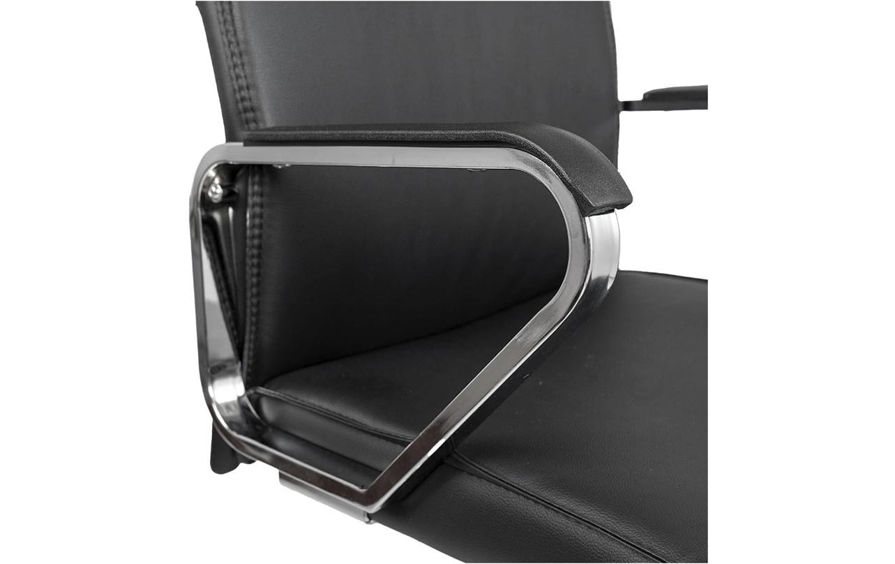 Bürostuhl Comfort Schwarz<br>Drehbarer Stuhl mit Armlehnen