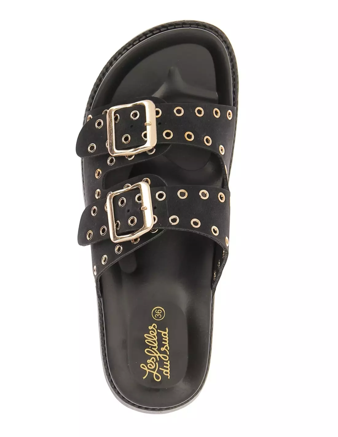 LES FILLES DU SUD B879340 - Mules & sabots BLACK
