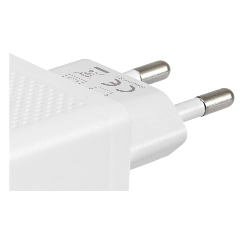 Lader USB A 24 W 5V/4,8A 110/230 V