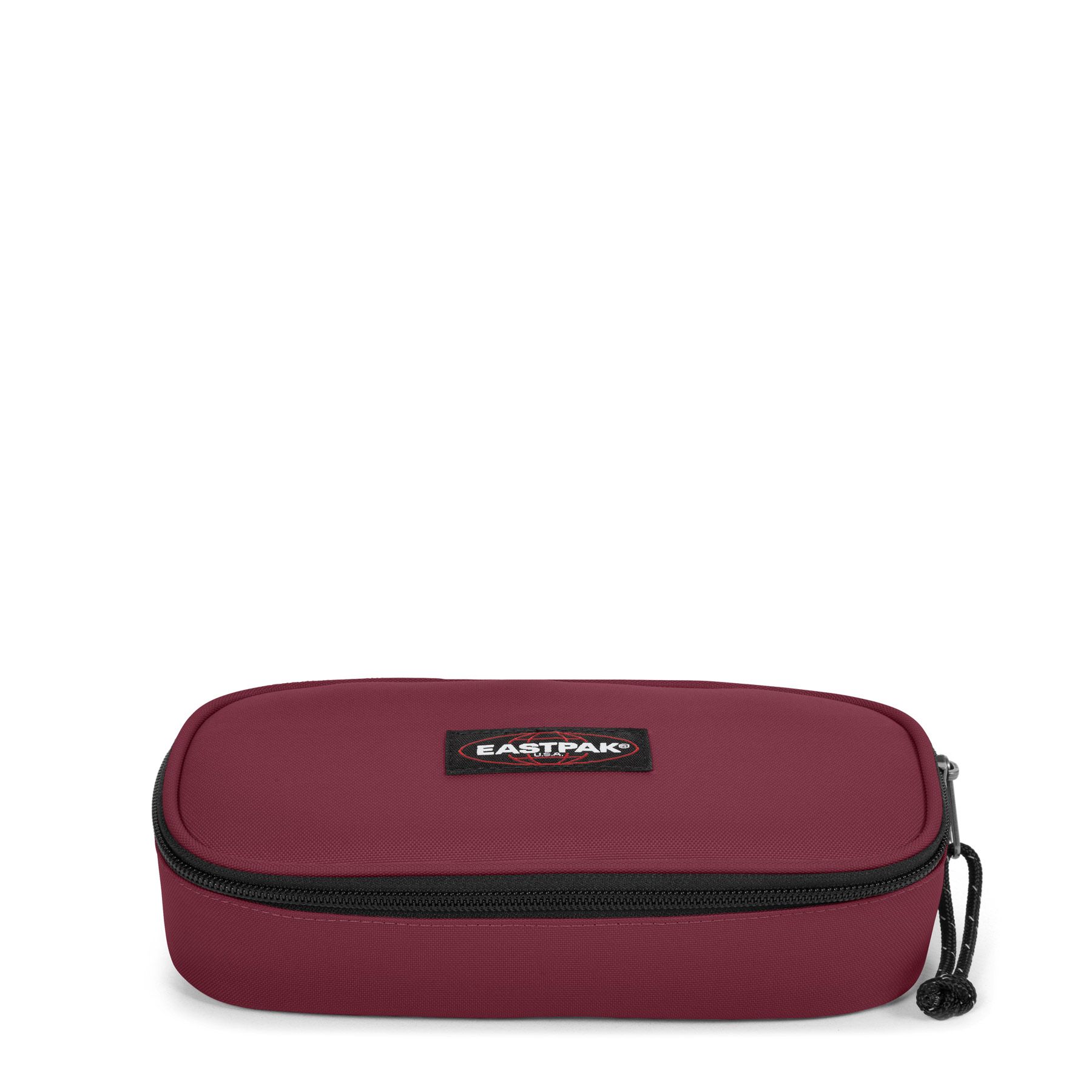 Oval Single Bushy Burgundy