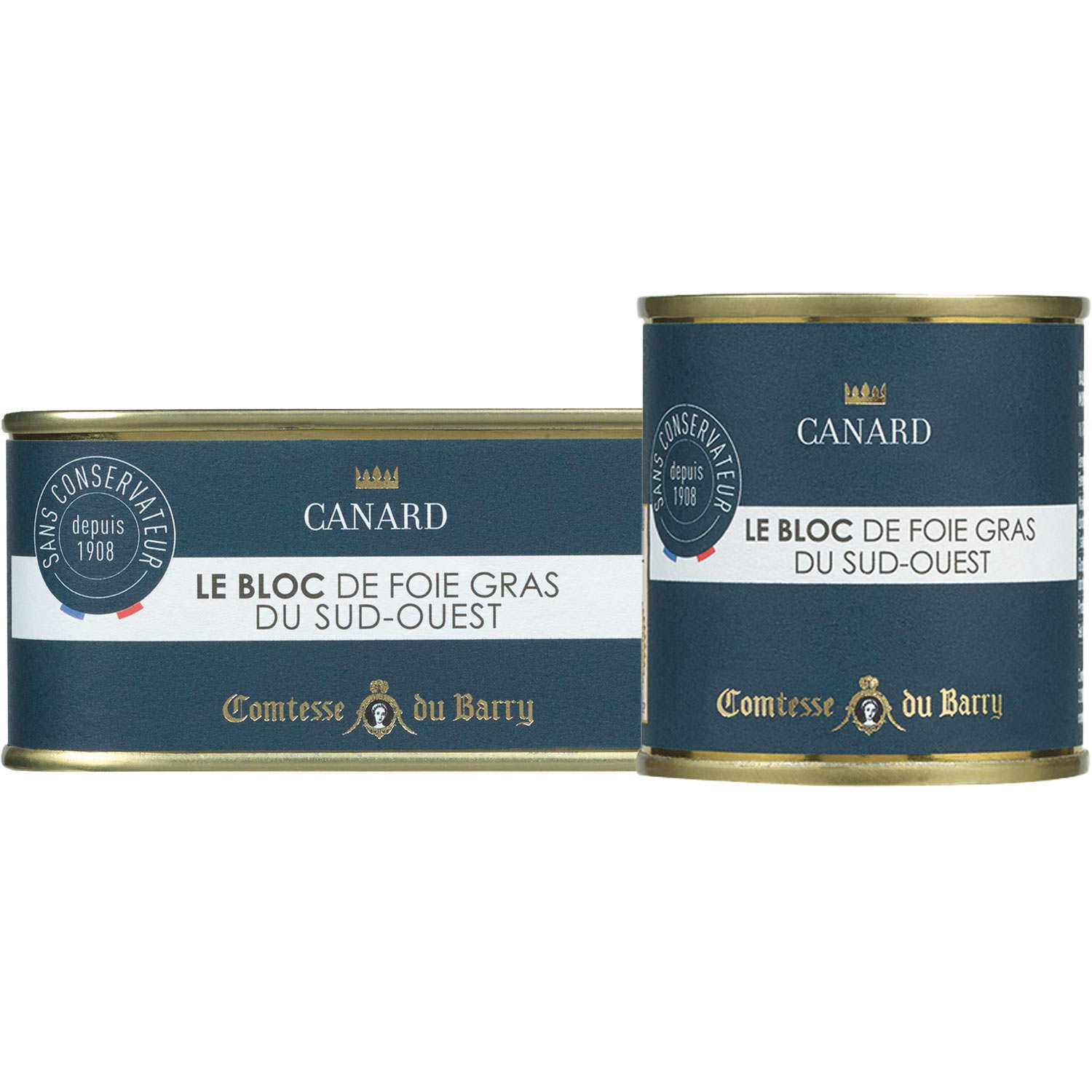 Bloc de foie gras de canard du Sud-Ouest