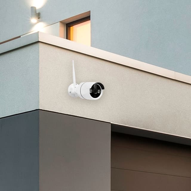 Smartwares Trådlös övervakningskamera 1080p 7 skärm + app
