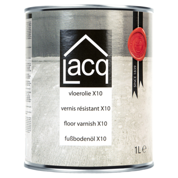 Lacq vloerolie X10 1 liter