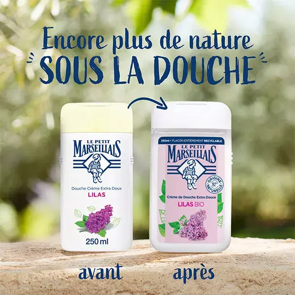 Le Petit Marseillais Creme de Banho Extra Suave Lilás 250ml